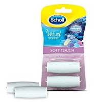 Scholl Velvet Soft Ricarica Soft Touch con minerali marini , 2 Pezzi, Confezione Singola