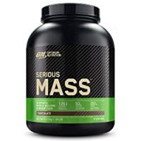 Optimum Nutrition Serious Mass Gainer, Proteine Whey in Polvere per Aumentare la Massa Muscolare con Creatina, Glutammina e Vitamine, Cioccolato, 8 Porzioni, 2.73 kg, il Packaging Potrebbe Variare
