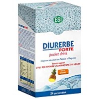 Esi Diurerbe Forte Ananas Integratore Alimentare - 24 Pocket Drink