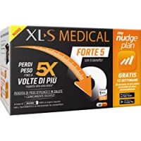 XL-S MEDICAL Forte 5 Pastiglie Dimagranti Forte, Trattamento Dimagrante con 5 Benefici in 1, App My Nudge Plan Inclusa