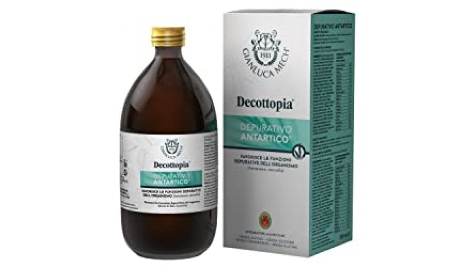 Gianluca Mech Depurativo Antartico Diuretico Secondo il Metodo Decottopia al Gusto di Tarassaco e Carciofo