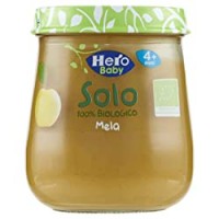 Hero Solo - Omogeneizzato di Mela 100 % BIO - 1 vasetto da