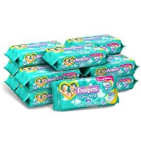 Pampers Baby Fresh Salviettine, Formula Idratante e Delicata che Ripristina il PH della Pelle,12 Confezioni da 50 Pezzi