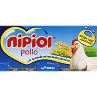 Nipiol - Omogeneizzato, Pollo e 3% di cereale per una ricetta cremosa, da 4 mesi