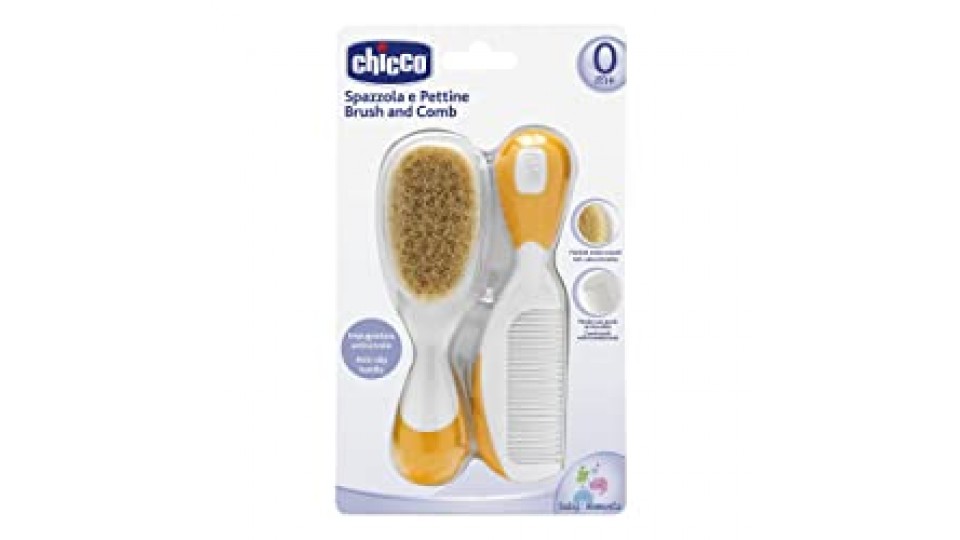 Chicco 00006569000000 Spazzola e Pettine, Arancione