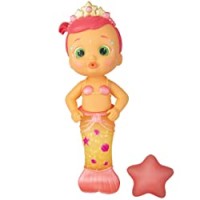 IMC Toys- Bloopies Mermaids Amici del Bagnetto-Sirenetta Luna, Colore Rosa