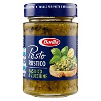Barilla Sugo Pesto Rustico Basilico e Zucchine, Senza Glutine
