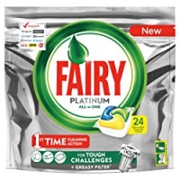 Fairy Platinum 24 Pastiglie per Lavastoviglie, Detersivo in Confezione da