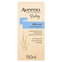 AVEENO Baby, Crema Idratante Viso e Corpo per Bambini, Daily Care, Assorbimento Rapido, con Avena Colloidale