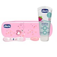 Chicco 00007533100000 Set Dentale, Rosa