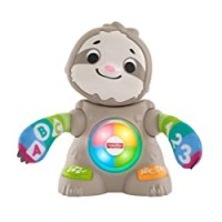 Fisher-Price Parlamici Bradipo, Giocattolo Educativo con Luci, Suoni e Musica per Stimolare il Bambino, dai 9+ mesi, GHY90