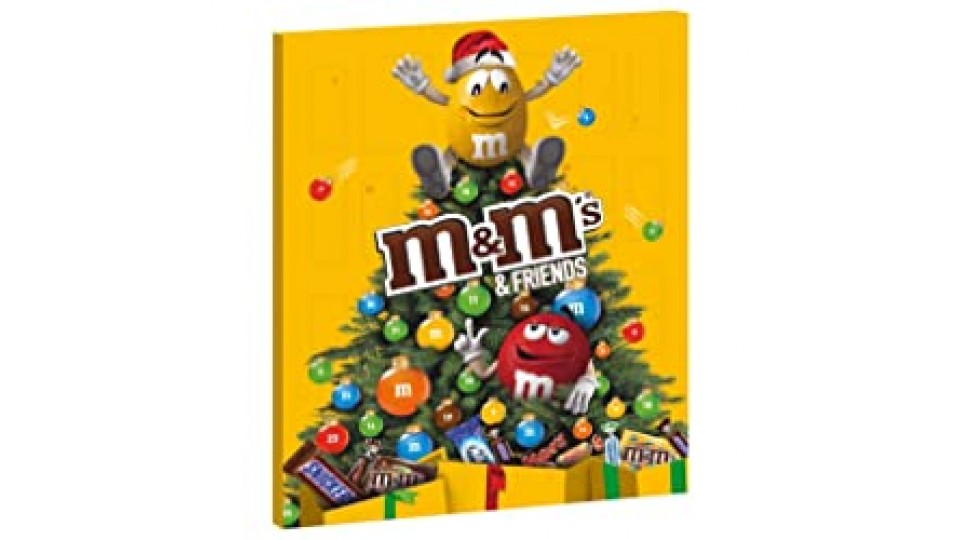 M&M’s & Friends di Calendario Dell' Avvento Assortimento Misto