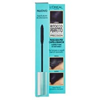 L'Oréal Paris Mascara Istantaneo Ritocco Perfetto Precision, Ideale per Capelli Bianchi Radi e Tempie, Non Macchia