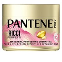 Pantene Pro-V Maschera Capelli, Protezione Cheratina Ricci Perfetti, fino a 72h Ricci Definiti