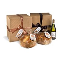 Strenna di Natale Panettone Frutti Esotici + Moscato d'Asti il Viaggiator Goloso
