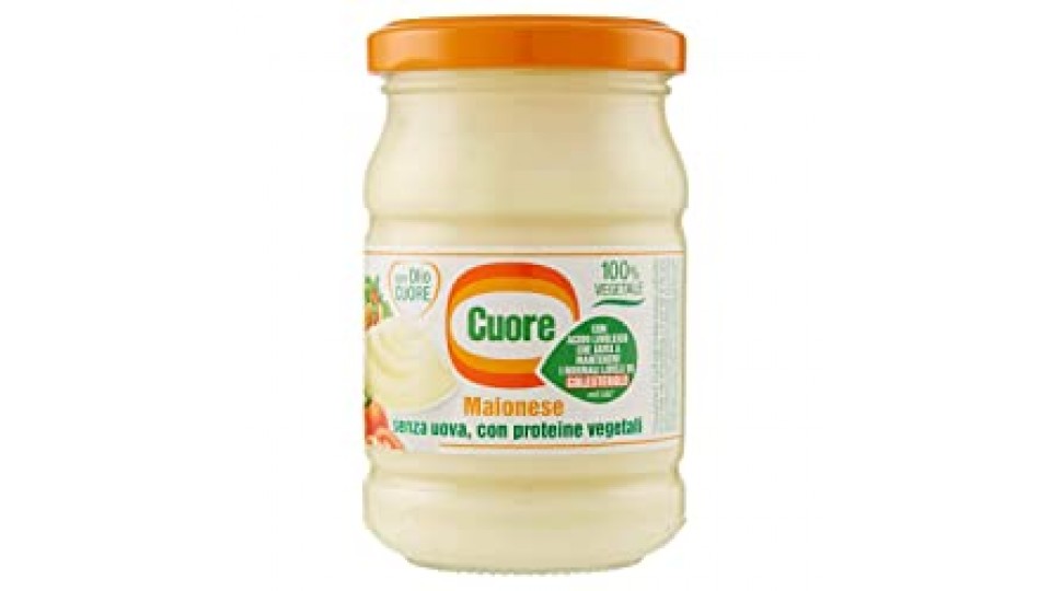 Cuore Vegetale Proteine Maionese Vasetto Di Vetro