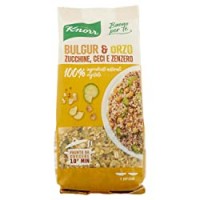 Knorr Cuoci e Gusta - Bulgur, Orzo, Zucchine, Ceci & Zenzero