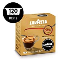 Lavazza Capsule Caffè A Modo Mio Qualità Oro, 10 Confezioni da 12 Capsule [120 Capsule], Intensità 8