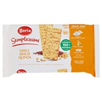Doria Semplicissimi Crackers Mais e Semi di Quinoa, Ingredienti 100% Naturali - pacco ordinato