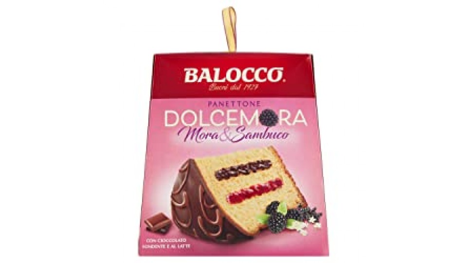 Balocco Panettone Dolcemora Mora&Sambuco