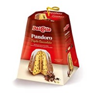 Pandoro triplo cioccolato farcito ai tre cioccolati 750 GR DalColle