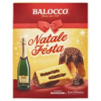 Balocco Natale in Festa Pandoro Maxiciok + Casa Sant'Orsola Vino Spumante Dolce