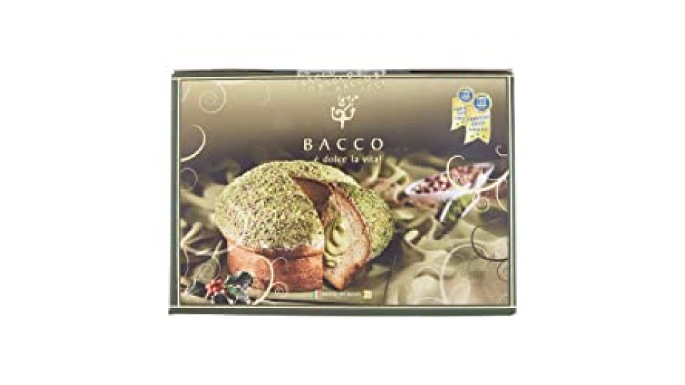Bacco PanBacco Dolce natalizio con crema al pistacchio