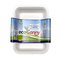 ECOCANNY - 4 Vaschette EcoBio Compostabili
