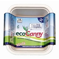 ECOCANNY - 5 Vaschette EcoBio Compostabili