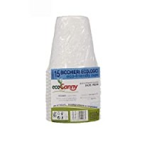 ECOCANNY - 15 Bicchieri EcoBio