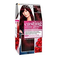 L'Oréal Paris Colorazione Capelli Casting Crème Gloss, Tinta Colore Trattamento senza Ammoniaca per una Fragranza Piacevole, 360 Nero Ciliegia