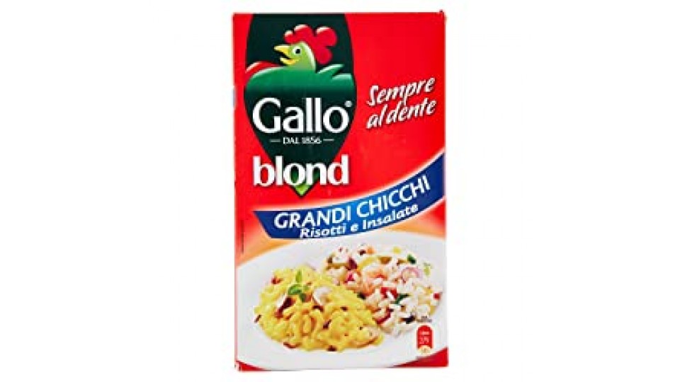 Riso Gallo Blond Grandi Chicchi