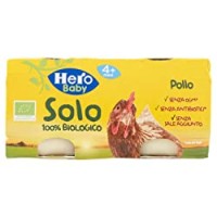 Hero Solo - Omogeneizzato Pollo 100 % BIO - 2 vasetti da