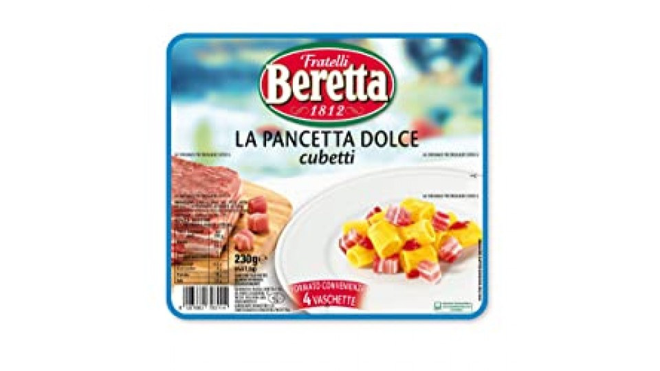 PANC.CUB.DOLCE 4VS G230 BERETTA S/GLUT£
