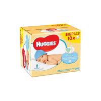 Huggies Pure Salviette Umidificate per Bambini, 10 Pacchi da