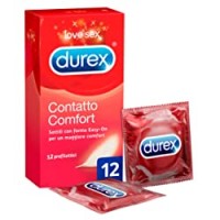 Durex Contatto Comfort Preservativi Sottili ad Alta Sensibilità