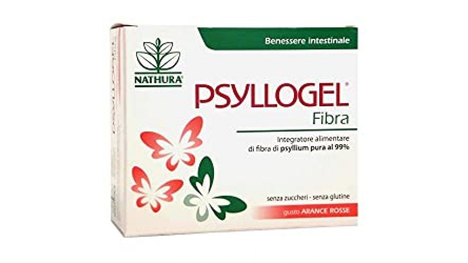 ARTICOLO SENZA BRAND Psyllogel Arancia Rossa 20 Bustine x 4,3 g - 160,3 g
