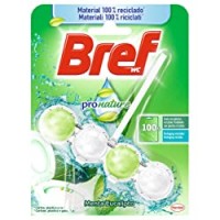 Bref Bref Pro Nature Menta E Eucalipto, Detergente Profumatore In Pastiglie Igienizzante Bagno, Formato Singolo