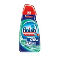 Finish Detersivo per Lavastoviglie, 32 Lavaggi, Powergel, Hygiene