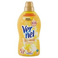 Vernel Vernel Fascino Di Frangipani, Ammorbidente Concentrato Lavatrice, Sensazione Di Profumo Come Appena Lavato, 1300Ml