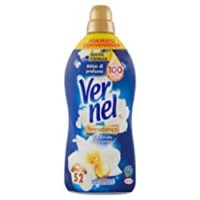 Vernel Vernel Irresistibile Gelsomino, Ammorbidente Concentrato Lavatrice, Sensazione Di Profumo Come Appena Lavato, 1300Ml