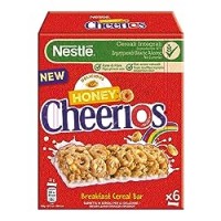 Cheerios Barretta di Cereali Integrali al Miele con Base al Latte 6 Pezzi