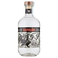 Espolòn Tequila Blanco Tequila 100% Agave Messicana con Aroma di Agave Dolce e Note di Pepe, Vaniglia e Spezie, 40% Vol, Bottiglia in Vetro da
