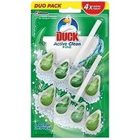 DUCK Active Clean Tavoletta Igienizzante WC, Profumo Pino, Confezione da
