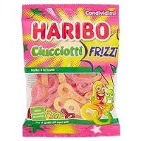 Haribo Ciucciotti Fr!Zzicaramelle Gommose Morbide Frizzanti Al Gusto Di Frutta 175 Gr Irresistibili Per Adulti E Bambini Perfette Per Party Feste E Dolce Relax Regalo Perfetto