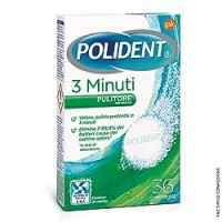 Polident 3 Minuti, Pulitore Quotidiano Per Protesi Dentali - 36 Compresse