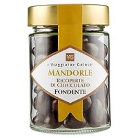 Mandorle Ricoperte di cioccolato fondente il Viaggiator Goloso