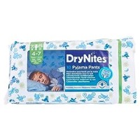 Huggies DryNites Boy - Confezione da 10 mutande per bambini 4-7 anni