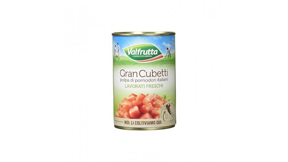 Valfrutta - Gran Cubetti, Polpa Di Pomodoro Senza Glutine