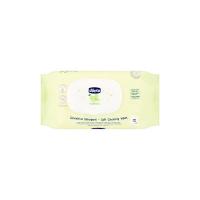 Chicco Salviettine detergenti per il cambio pannolino, con Aloe vera ed estratti di camomilla